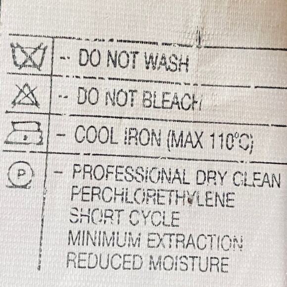 State of Claude Montana Blazer Wool Pinstripe Open Front Black Red Womens 8 42 - Picture 13 of 13